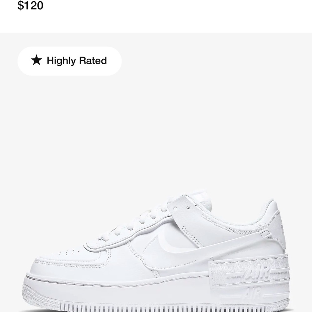 Nike Air Force 1 Shadow - White